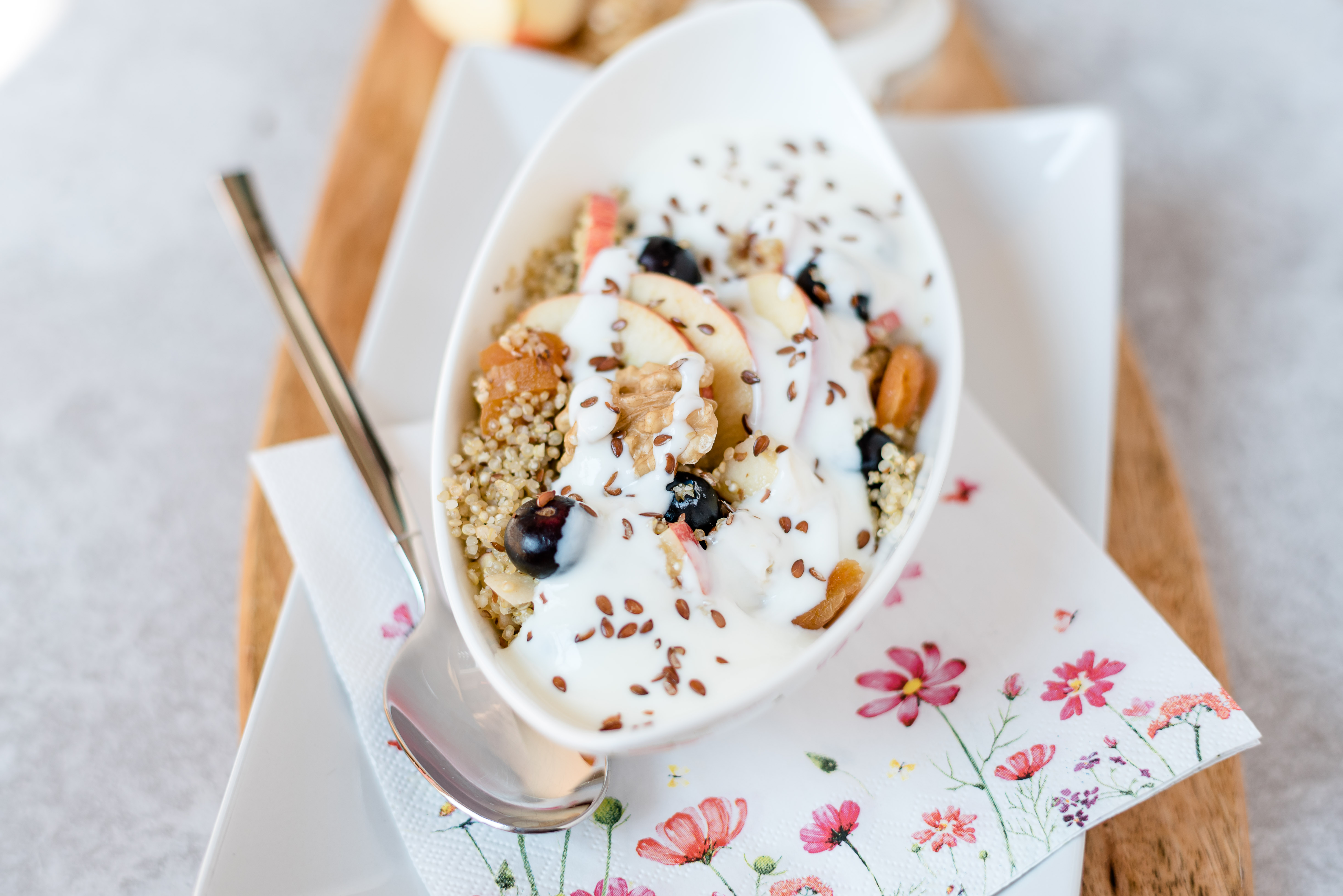 Gute Laune Quinoa Müsli - Ernährungsliebe.at - Diätologische Praxis